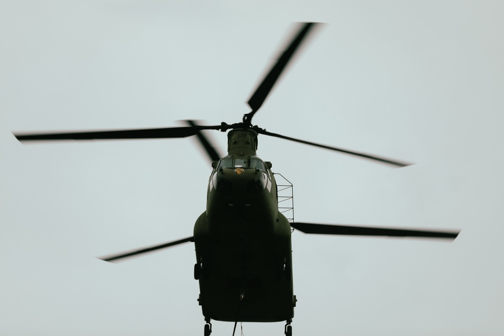1st Air Cavalry Brigade Commander takes flight