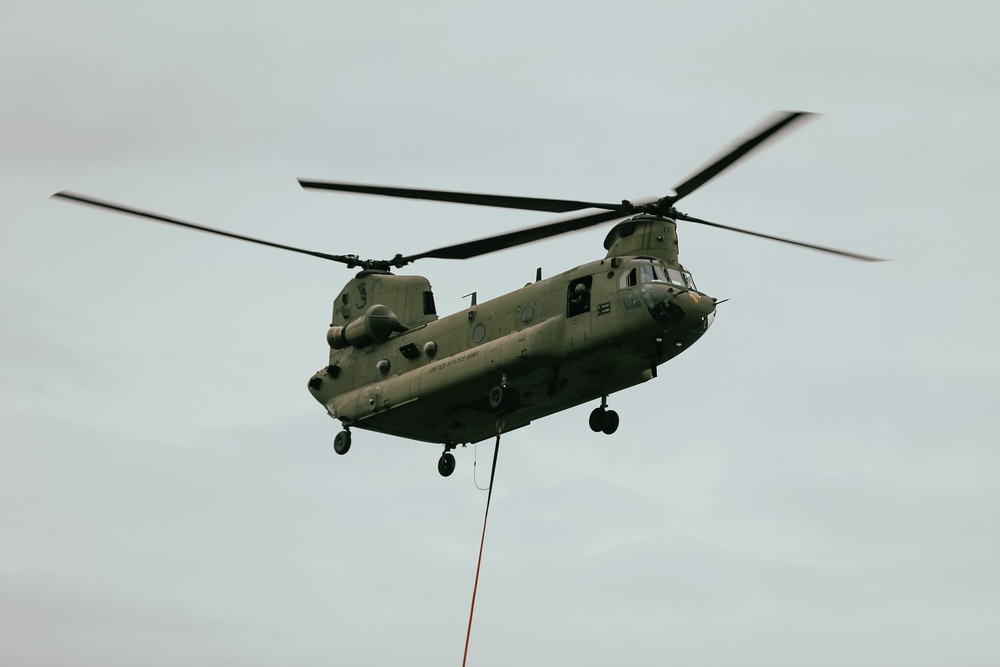 1st Air Cavalry Brigade Commander takes flight
