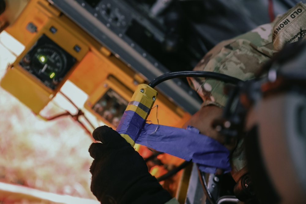 1st Air Cavalry Brigade Commander takes flight