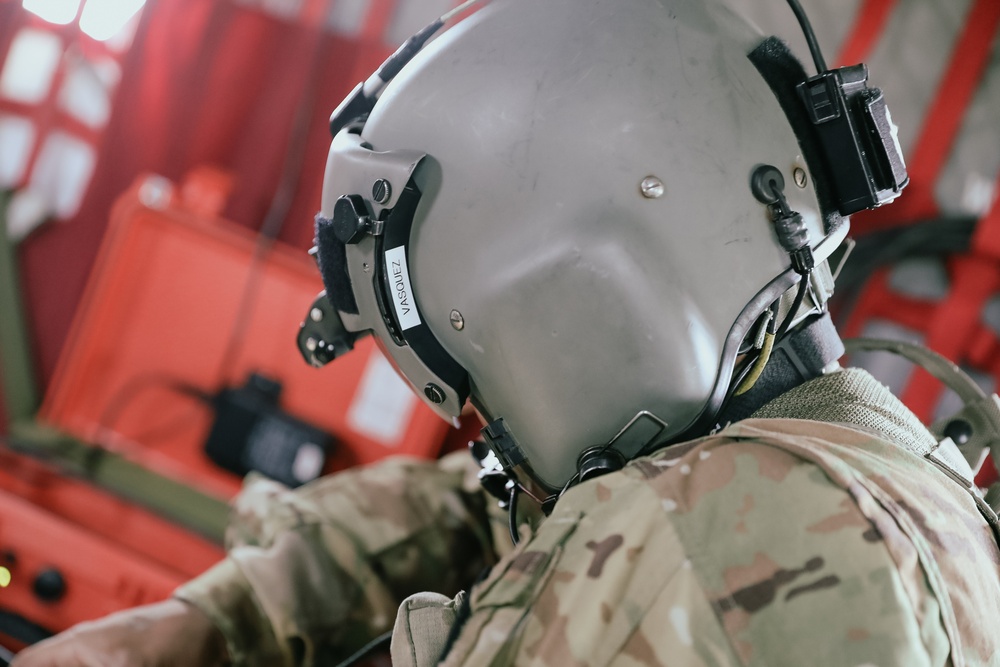 1st Air Cavalry Brigade Commander takes flight