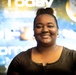 Intern Jayda Parsons Poses for Photo at Edwards Air Force Base