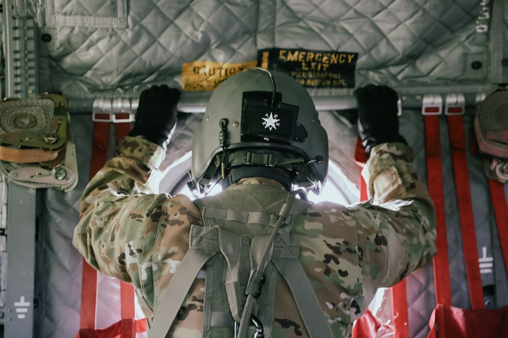 1st Air Cavalry Brigade Commander takes flight