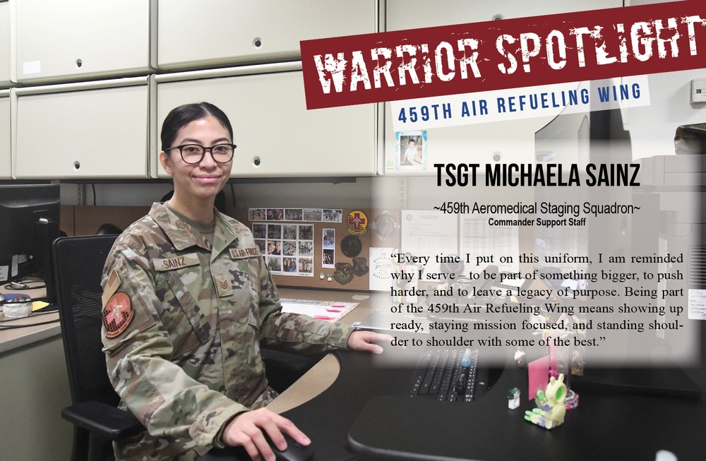 459th ARW Warrior of the Month for July 2025