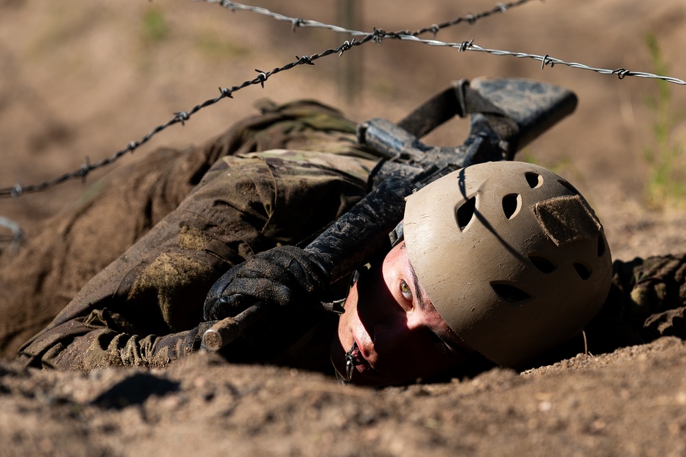U.S. Air Force Academy BCT Class of 2029 Assault Course