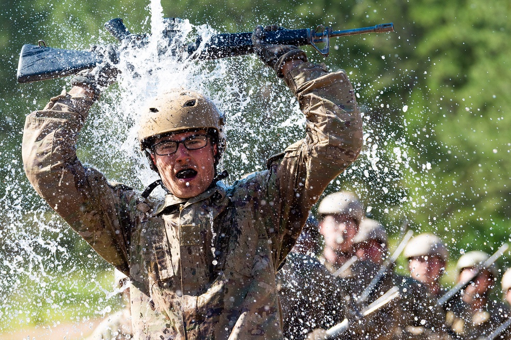 U.S. Air Force Academy BCT Class of 2029 Assault Course