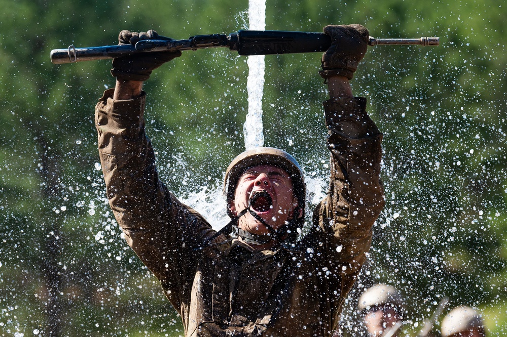 U.S. Air Force Academy BCT Class of 2029 Assault Course