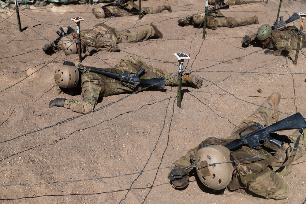 U.S. Air Force Academy BCT Class of 2029 Assault Course