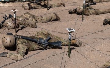 U.S. Air Force Academy BCT Class of 2029 Assault Course