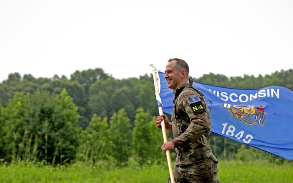 Competitors in the Army National Guard's 2025 National Best Warrior Competition take on the Medal of Honor Run