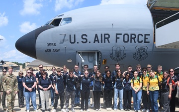 459th ARW hosts cadets from International Air Cadet Exchange