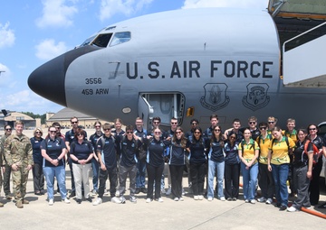 459th ARW hosts cadets from International Air Cadet Exchange