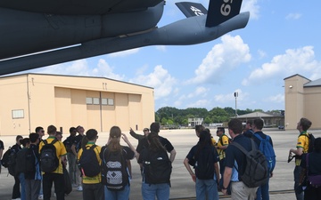 459th ARW hosts cadets from International Air Cadet Exchange