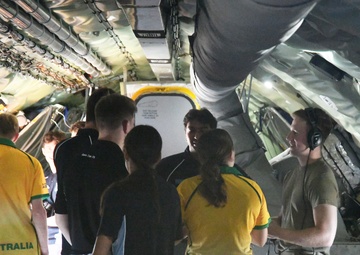 459th ARW hosts cadets from International Air Cadet Exchange