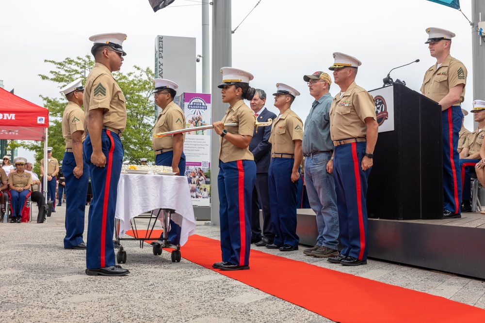 Closing Ceremony for Chicago Marine Week 2025