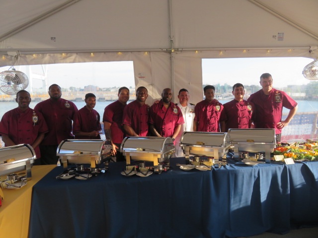 Boston Navy League Reception onboard USS DONALD COOK