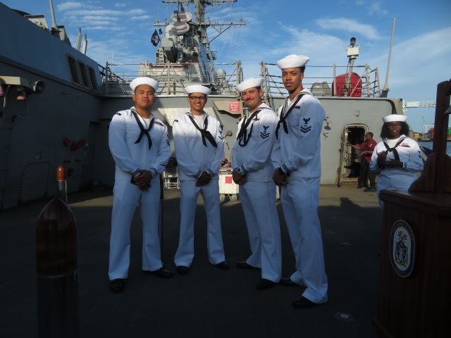 Navy League Reception onboard USS Donald Cook