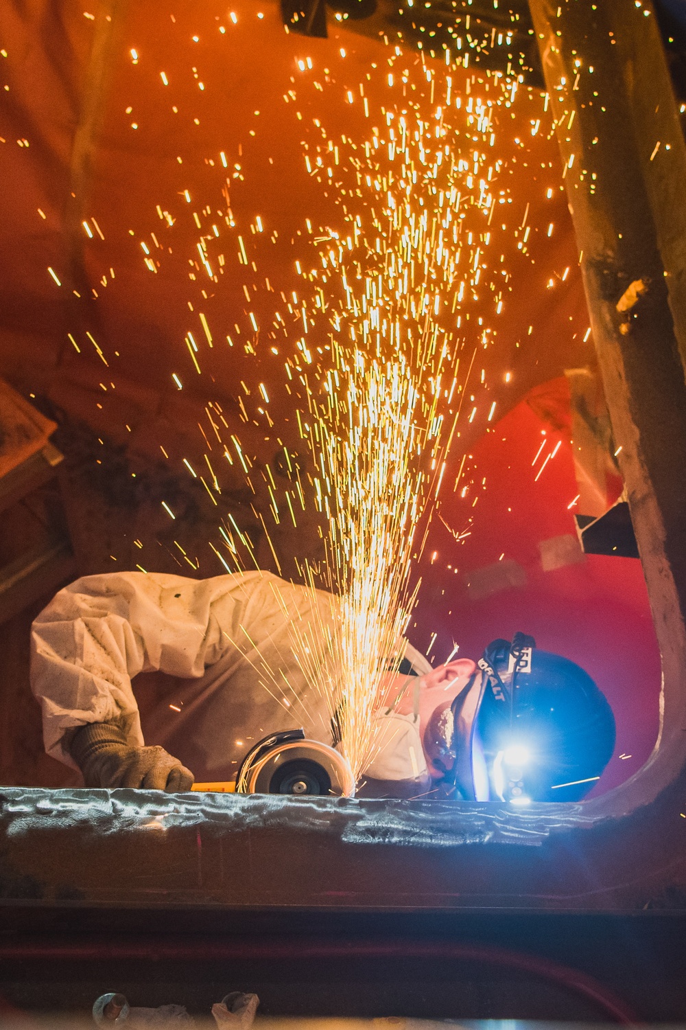 Contractors Overhaul Space Aboard Ronald Reagan