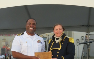 Navy League Reception onboard USS Donald Cook