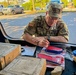 Soldier creates hand-painted mementos for fellow Hurricane Helene relief team members