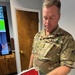 Soldier creates hand-painted mementos for fellow Hurricane Helene relief team members