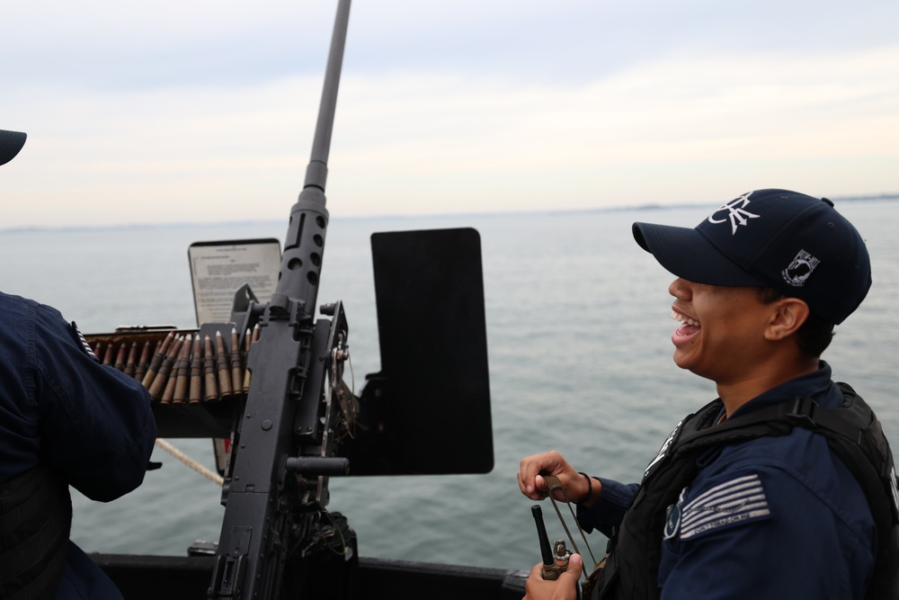 USS DONALD COOK Sea &amp; Anchor Inbound Boston
