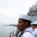 USS DONALD COOK Sea &amp; Anchor Inbound Boston