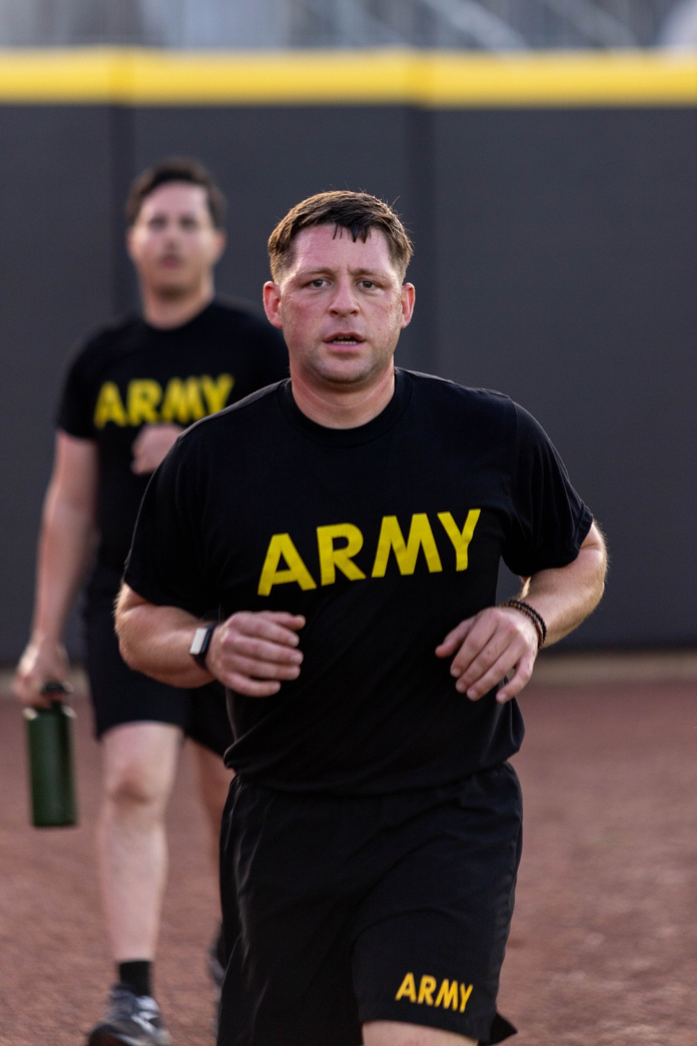 XVIII Airborne Corps PT at Segra Stadium