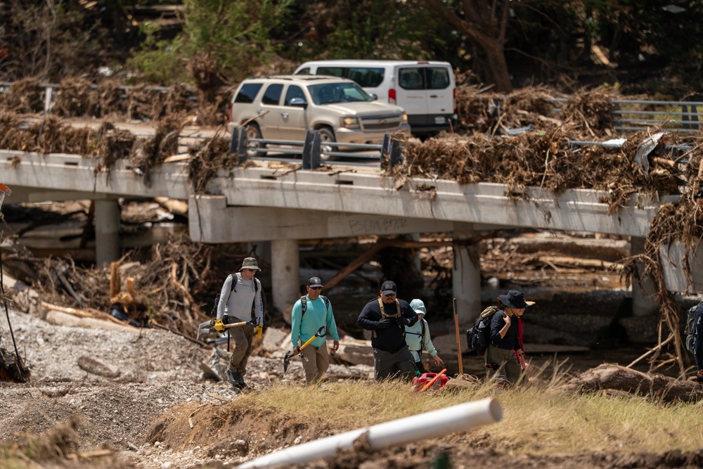 Joint Base San Antonio Service Members assist recovery efforts in Kerr County