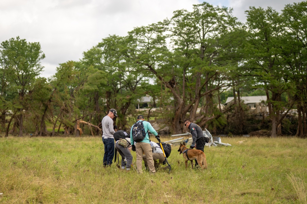 Joint Base San Antonio Service Members assist recovery efforts in Kerr County