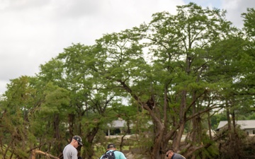 Joint Base San Antonio Service Members assist recovery efforts in Kerr County