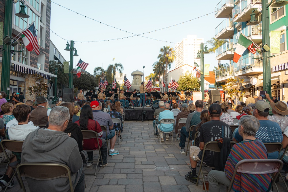 Marine Band San Diego: Little Italy Concert