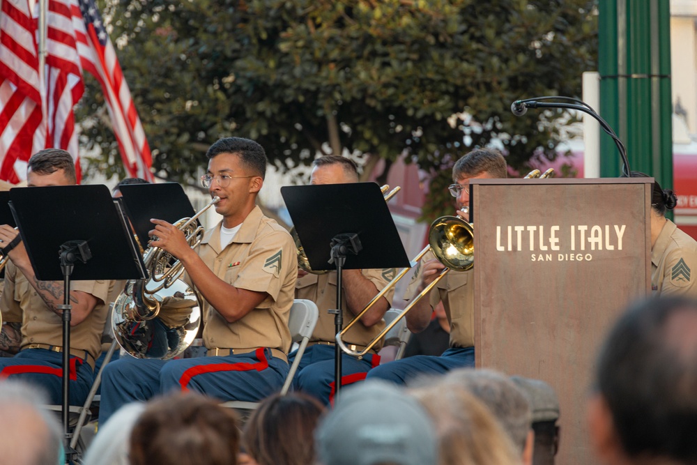 Marine Band San Diego: Little Italy Concert