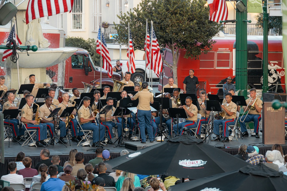 Marine Band San Diego: Little Italy Concert