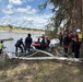 U.S Army Lt. Emily Ake along with local residents and agencies provide assistance to the victims of Kerrville, Texas