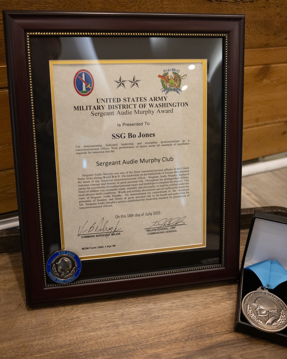 Sgt. Audie Murphy Club Induction Ceremony