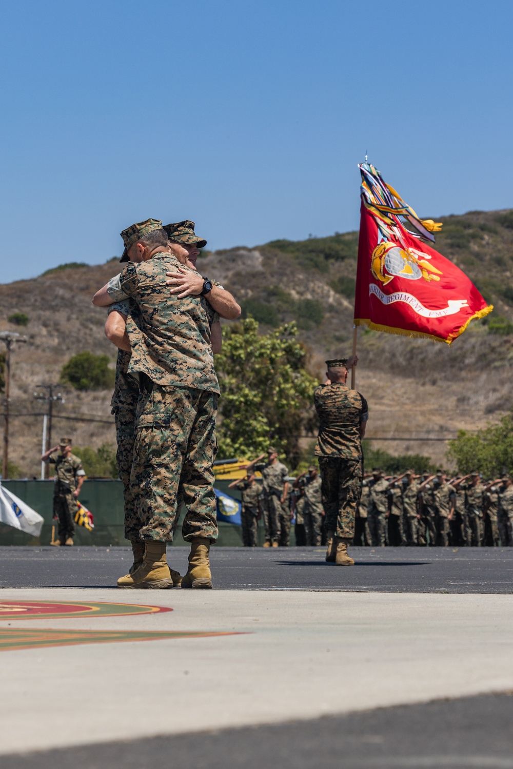 5th Marines holds change of command ceremony