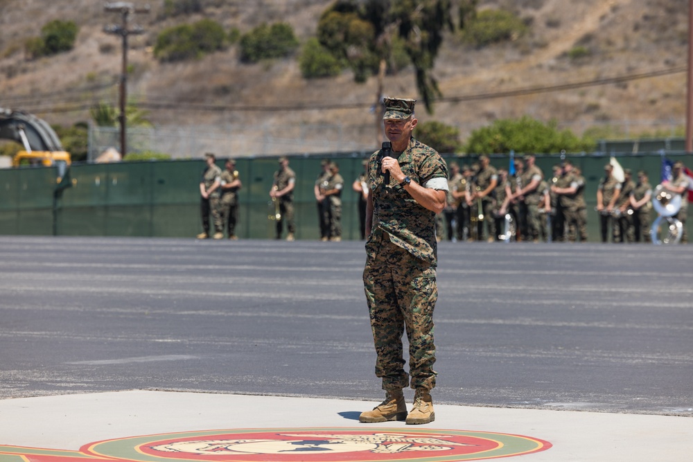 5th Marines holds change of command ceremony