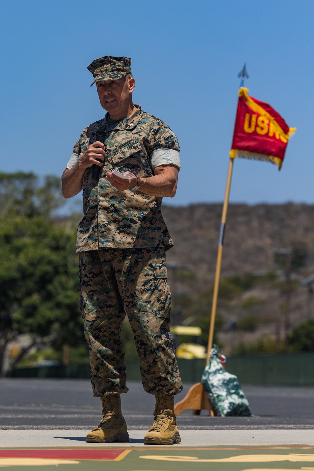5th Marines holds change of command ceremony