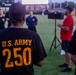 XVIII Airborne Corps Physical Training at Segra Stadium