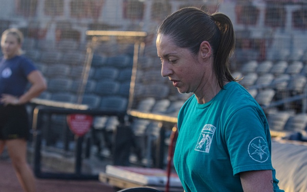 XVIII Airborne Corps Physical Training at Segra Stadium