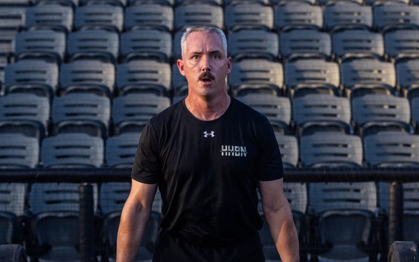 XVIII Airborne Corps Physical Training at Segra Stadium