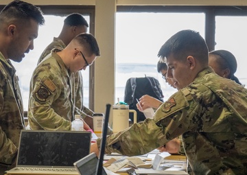 Lining up for the mission