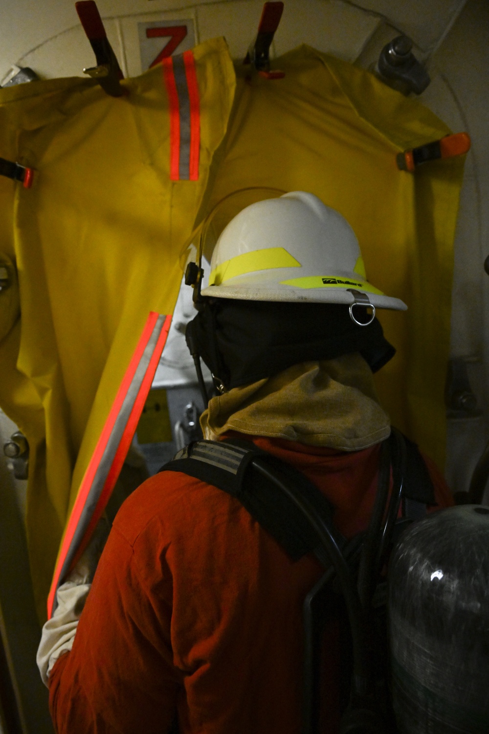 Coast Guard Cutter Stratton crewmembers conduct training at sea