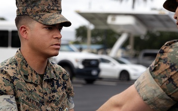 Marine's 500+ Hours with Autism Soccer Earn Top Volunteer Medal