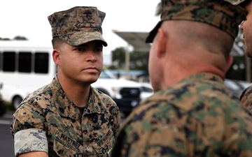 Marine's 500+ Hours with Autism Soccer Earn Top Volunteer Medal