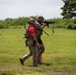 Spc. Alexander Thomson participates in the stress shoot lane - 2025 National Best Warrior