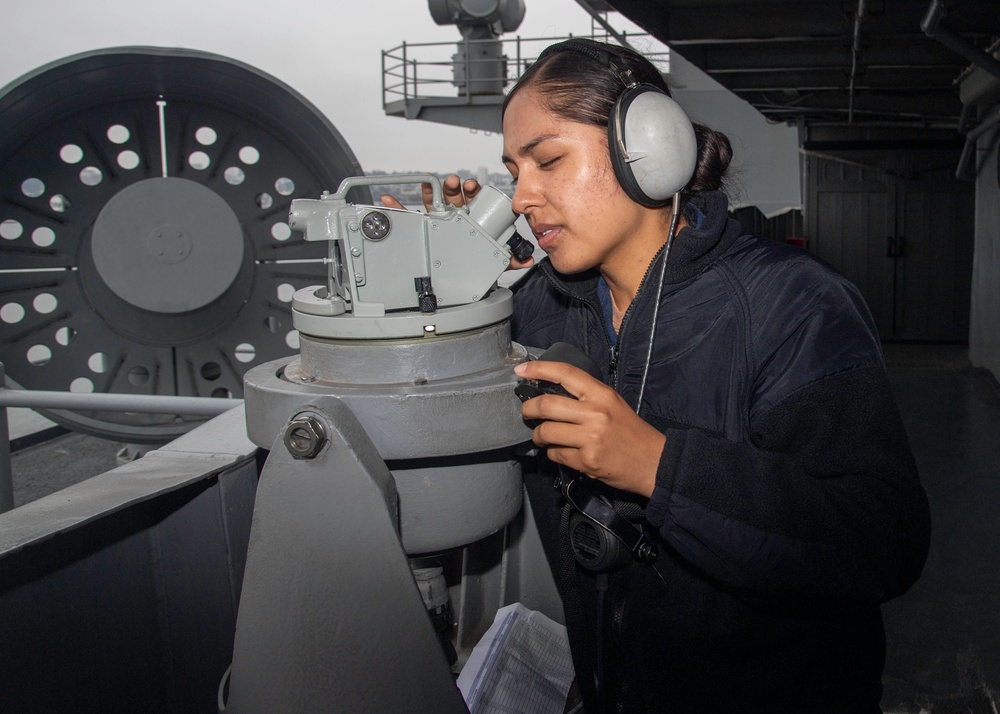 USS Theodore Roosevelt Departs San Diego