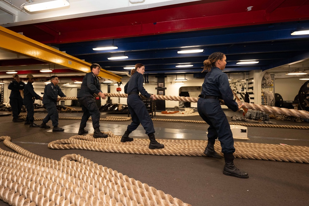 USS Theodore Roosevelt Departs San Diego
