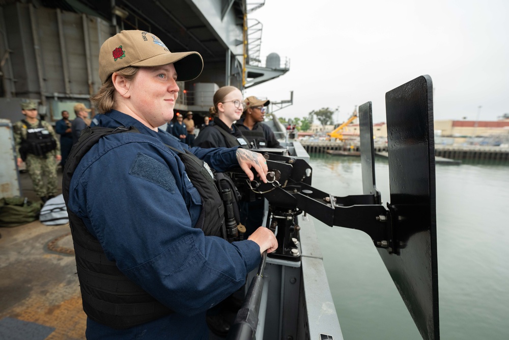 USS Theodore Roosevelt Departs San Diego