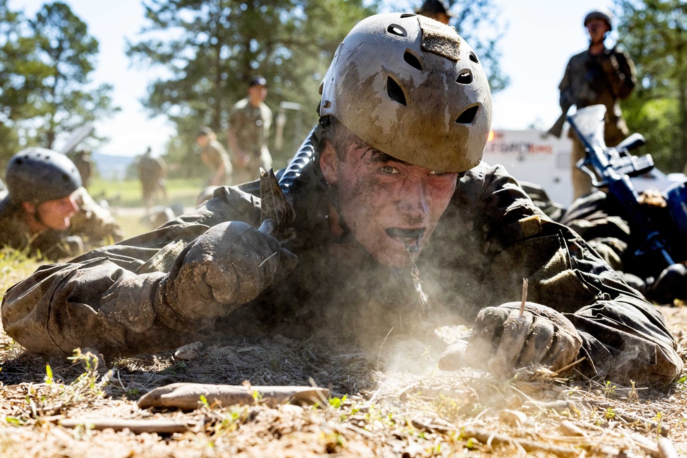 U.S. Air Force Academy BCT Class of 2029 Assault Course